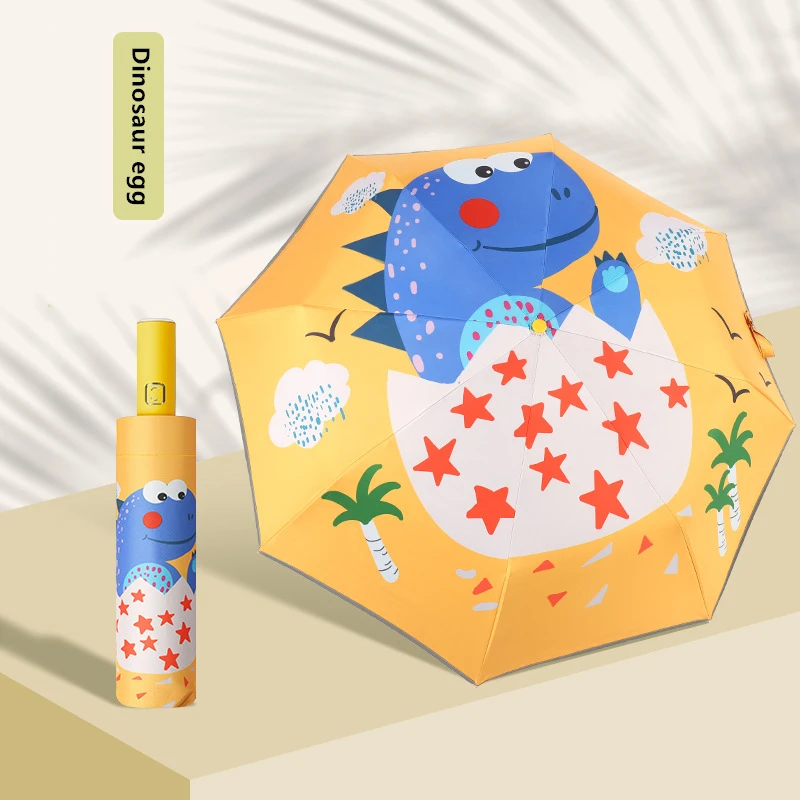 Детский зонт для мальчиков и девочек мультяшный автоматический с