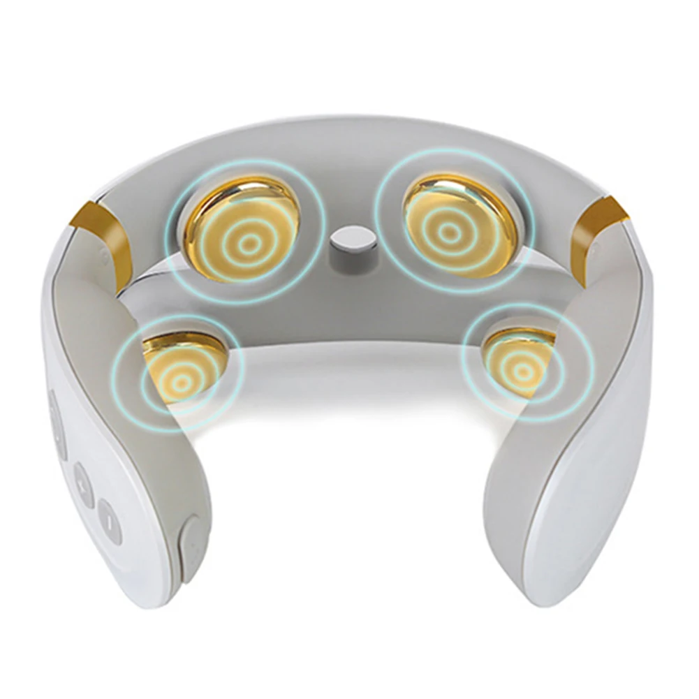 

Wireless Electric Neck Massage Portable Shoulder Cervical Spine Massager Cervical Vertebra Physiotherapy Smart Massager