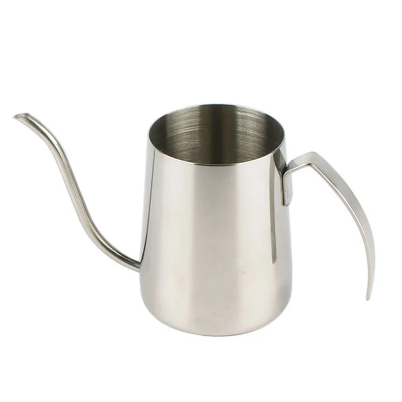 350 мл заячьи уши ручной удар кофейник бытовой длинный рот нержавеющая сталь
