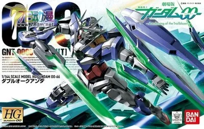 Bandai 1/144 HG 00-66 GN-0000 OOQ קוונטים 00 Gundam 00Q עצרת דגם