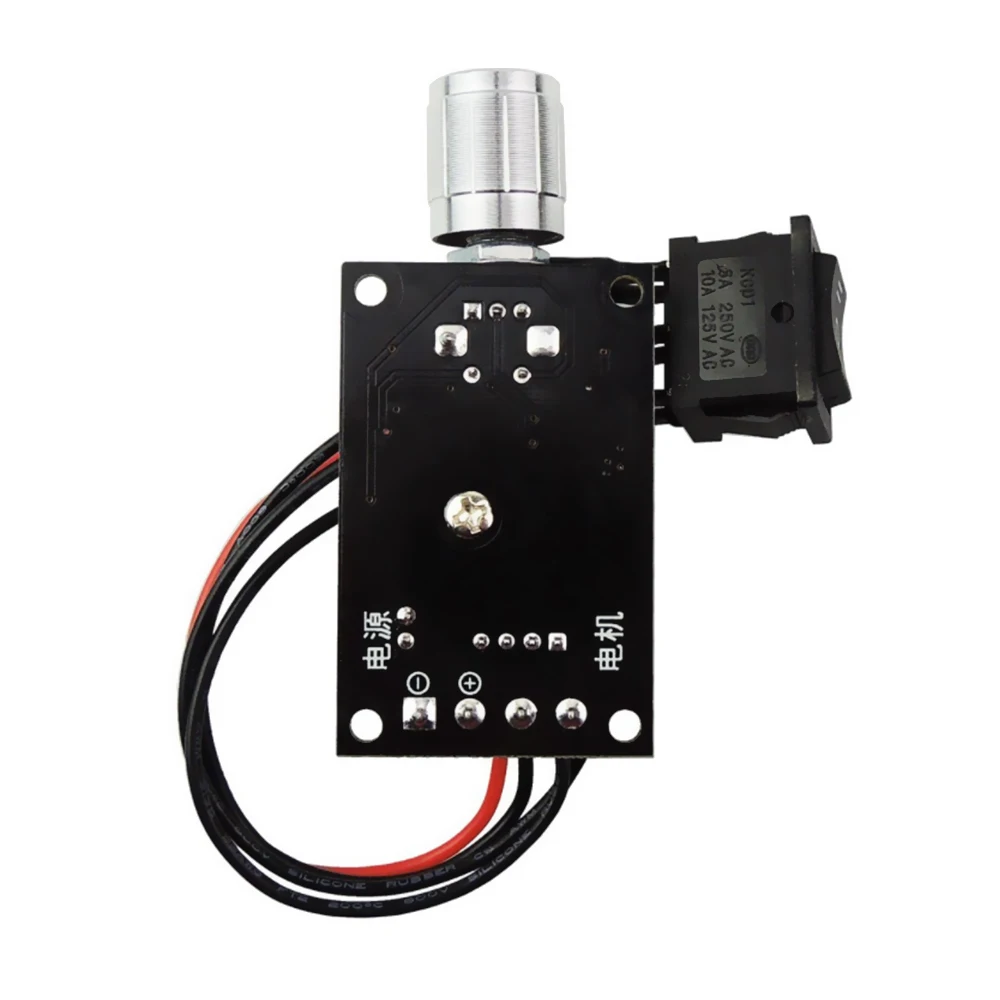 

PWM 80W 6V 12V 24V 28V 3A DC Motor Speed Controller Speed Adjustable Reversible Switch High Quality