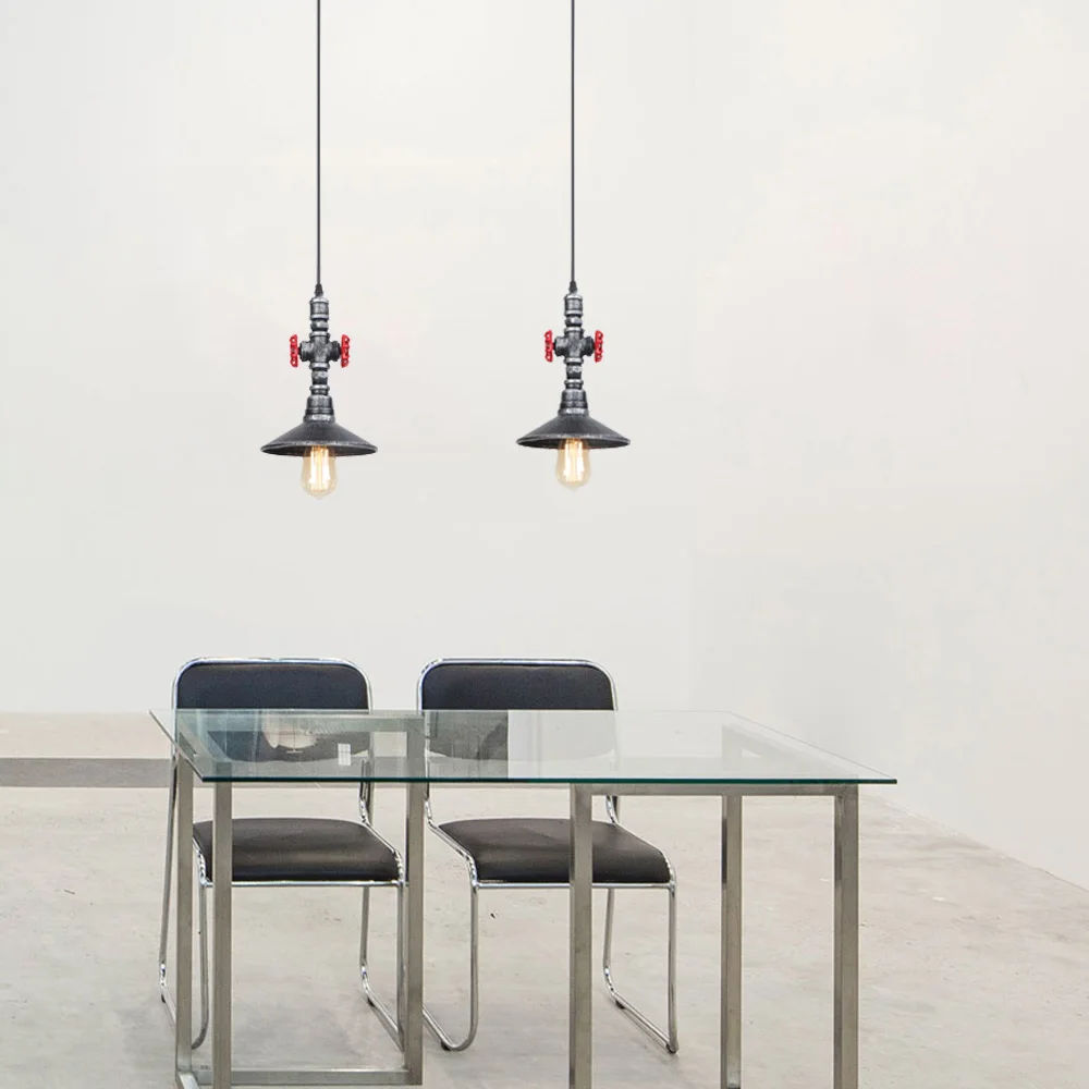 Новинка 2019 ретро подвесной светильник в стиле индастриал железный с водяной