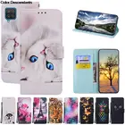 Роскошный кожаный чехол с откидной крышкой для Samsung A12, флип-чехол для телефона Samsung Galaxy A12, A 12, чехол, оболочка, чехлы