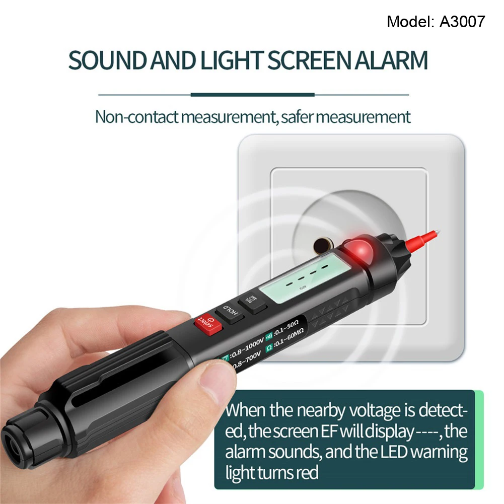 

Intelligent Multimeter True RMS Digital Multimeter AC/Direct Current Voltage Measurment Teter Tools A3007/A3008 1Hz~10MHz