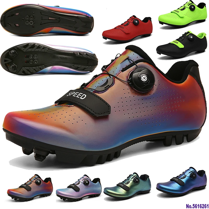 

Road Cycling Shoes Men Bicycle Shoes Mountain Bike Shoes Sapatilha Ciclismo MTB Mountain Cycle Sneaker Triathlon Racing Shoes