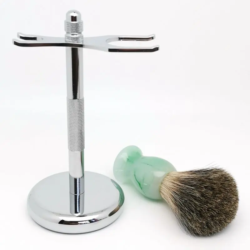 TEYO чистый Барсук щетка для бритья волос и подставка набор идеально подходит