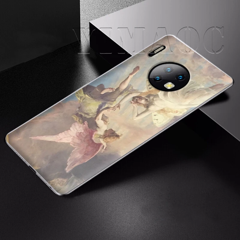 YIMAOC Angel Cupid Art Painting Phone Case for Huawei Mate 30 20 10 Pro Lite Y6 Y7 Y9 Nova 2 3 3i 4 5i 2018 2019 | Мобильные