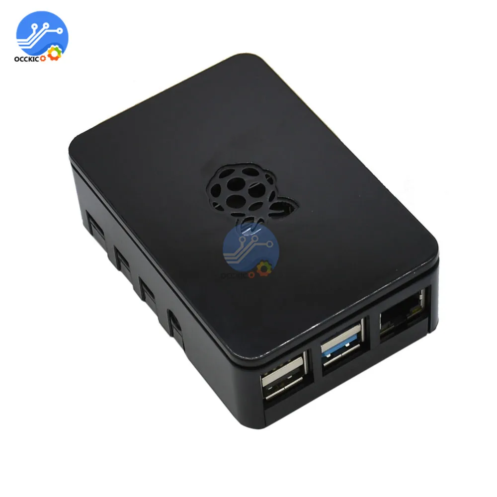 Для Raspberry Pi 4 корпус абс коробка V4 оболочка для Raspberry Pi 4 защитная крышка Черный Белый прозрачный