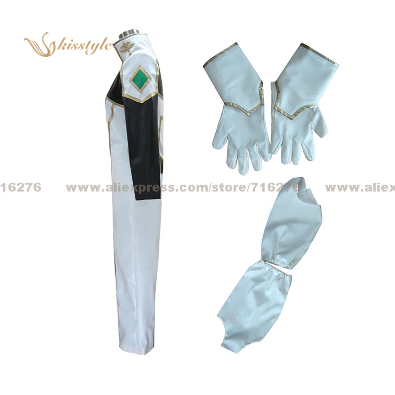 Kisstyle модный код Geass: Lelouch of the Rebel Suzaku Kururugi Knight Seven Fighting Uniform одежда косплей костюм |