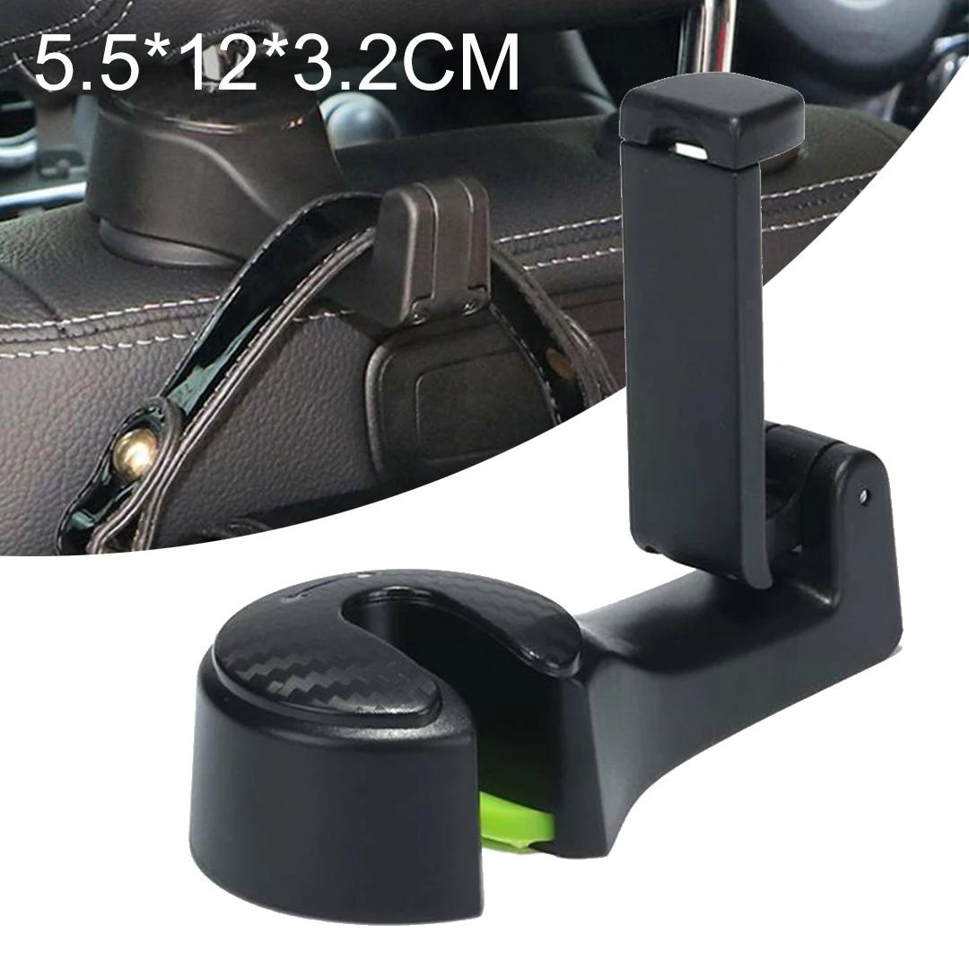 

1pc Multifunction Car Seat Back Headrest Hook Hanger Mobile Phone Pad Holder Bracket Support Accessories Parts
