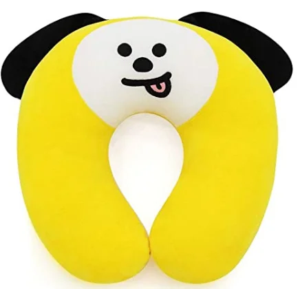 Корейская звезда Kpop мягкая u образная Подушка TATA COOKY CHIMMY SHOOKY RJ MANG плюшевая игрушка