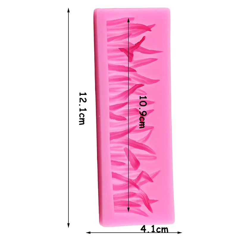 Трава Форма силиконовые формы для тортов кайма мастики ребенка инструменты