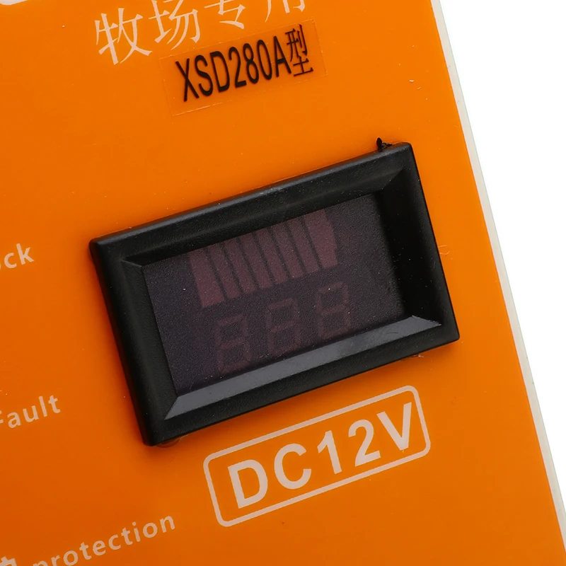 Солнечная электрическая изгородь зарядное устройство XSD-270A высокого напряжения импульсный контроллер для животных птицеферма электрическое ограждение овчарка