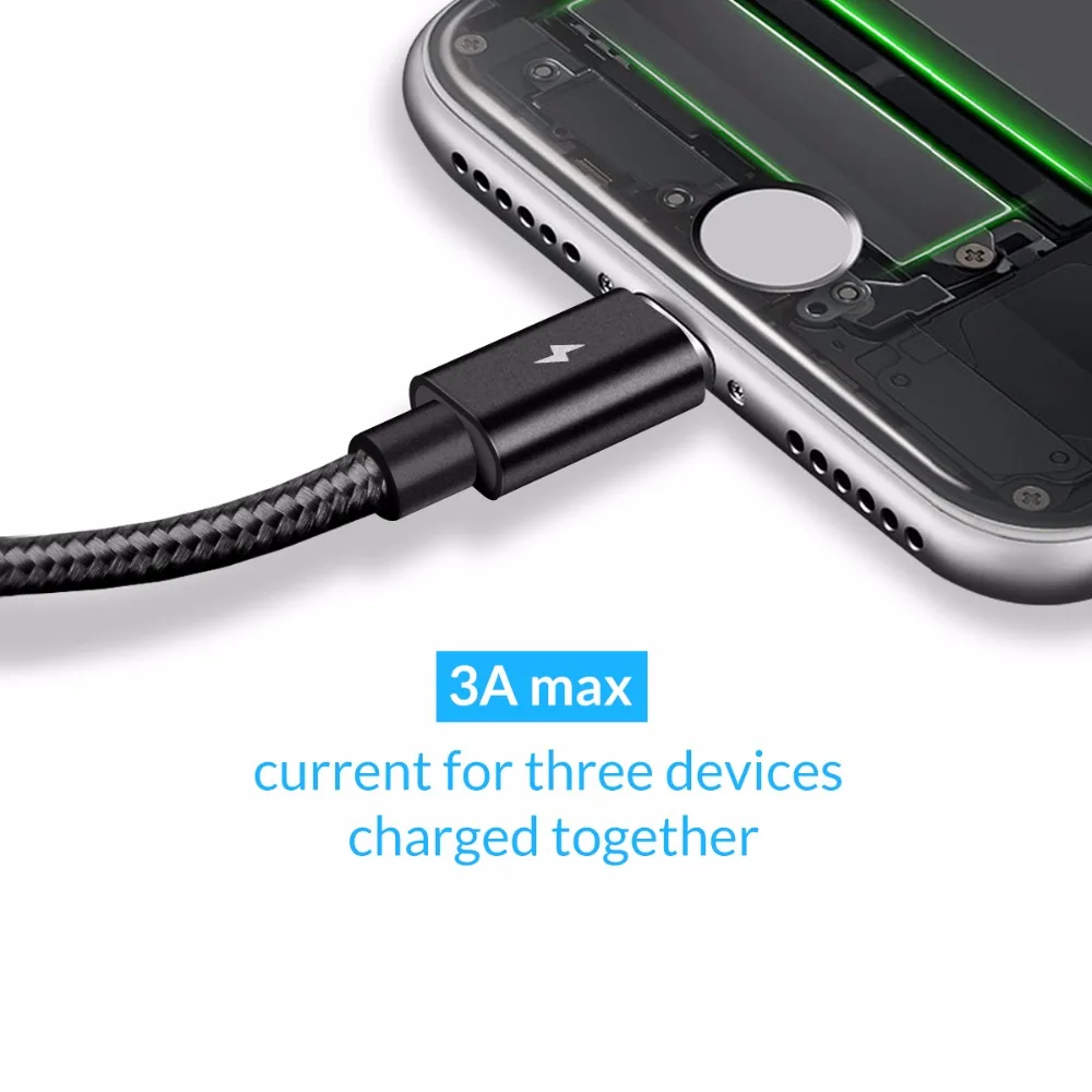 Кабель Micro USB ORICO 3 в 1 8pin Тип C для iPhone 8X7 6 6S Plus iOS 10 9 8 Samsung Nokia|usb fast|nokia usbusb cable for iphone |