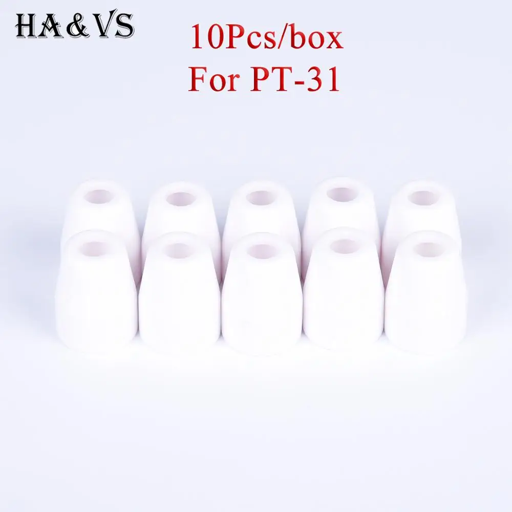 10 шт. PT31 керамический защитный стакан/крышка инвертор воздушный плазменный резак