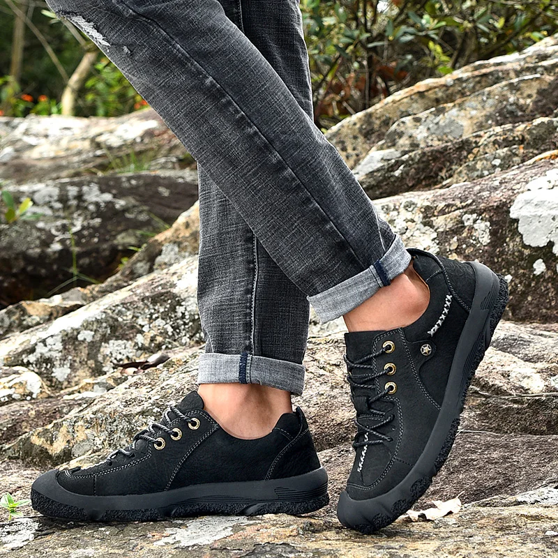 

Men's Casual Leather Shoes Zapatos Casuales Para Hombre Casual Shoes Men Fashion Mens Slip On Sneakers For Shoe Man