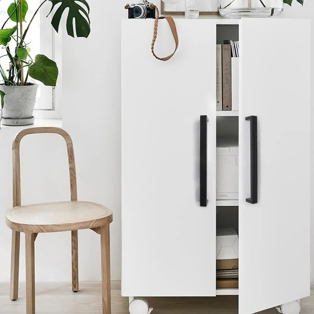 Ручки Probrico для мебели матовые черные ручки шкафа круглая ручка с длинной ручкой |