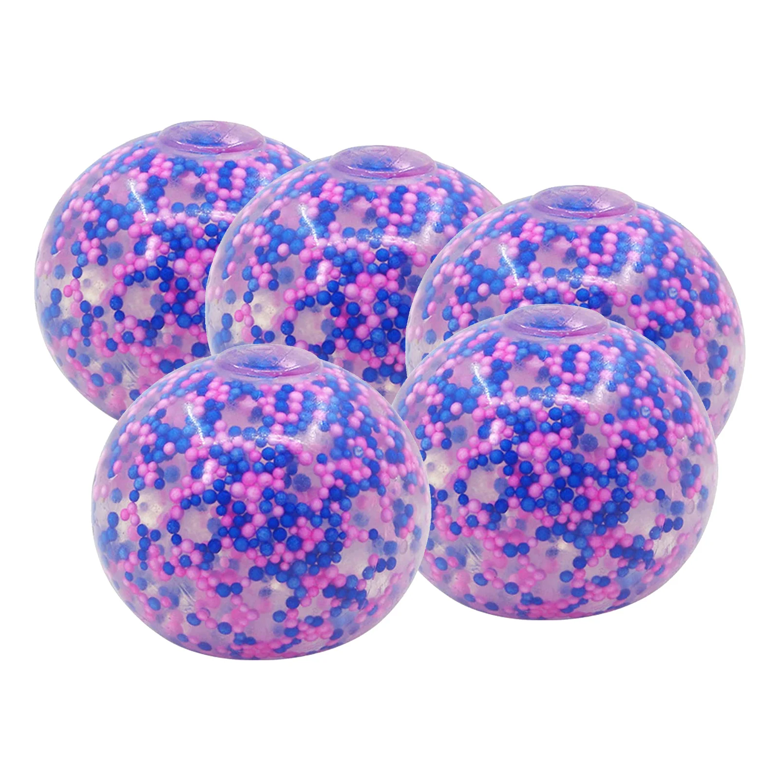Bola de ventilaci&oacute;n de descompresi&oacute;n para aliviar el estr&eacute;s, Bola de gelatina relajante, juguete de colores, Bola de presi&oacute;n para aliviar el estr&eacute;s-3