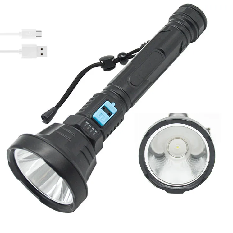 

Мощный XM-L T6 светодиодный аварийный длинные вспышки светильник USB Перезаряжаемые охотничий фонарь лампа 10 Вт Кемпинг Фонари 3 режима Предупр...