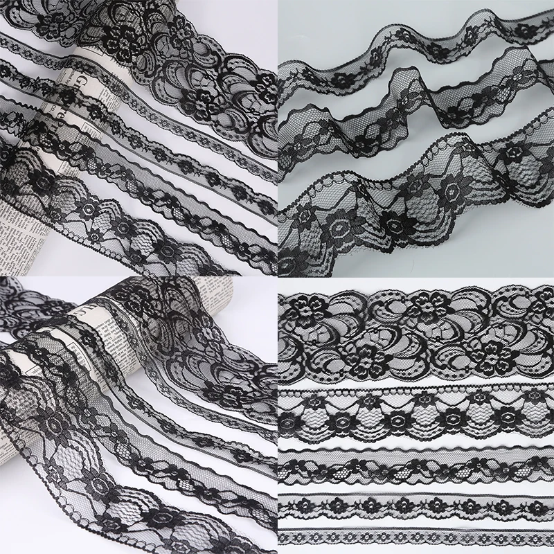 10 ярдов африканская кружевная ткань отделка DIY не растягивается аксессуары для