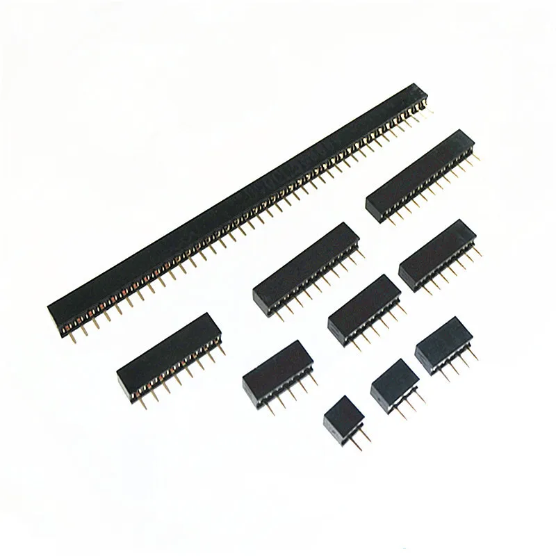 

10 шт. 2,0 мм 2/3/4/5/6/7/8/9/10/11/12/13/14/15/16/20/40 Контактов женский штырьковый разъем соединитель печатной платы