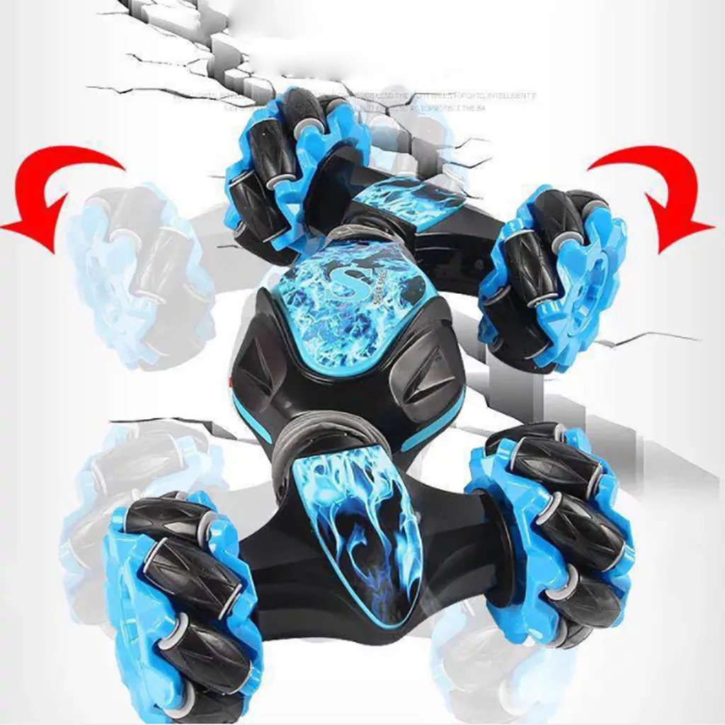 Трюковый Радиоуправляемый автомобиль масштаб двусторонний 2 4 ГГц один ключ