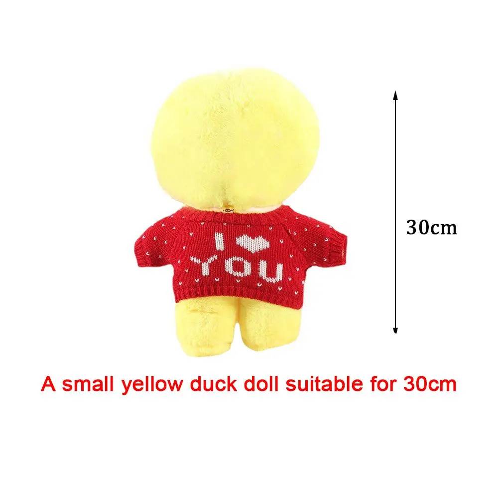 30 Cm Mimi Yellow Ducks Plush Toy Accessories Duck Dog Cute Animal Dolls Clothes Outfit Children's Toys Birthday Gifts | Игрушки и