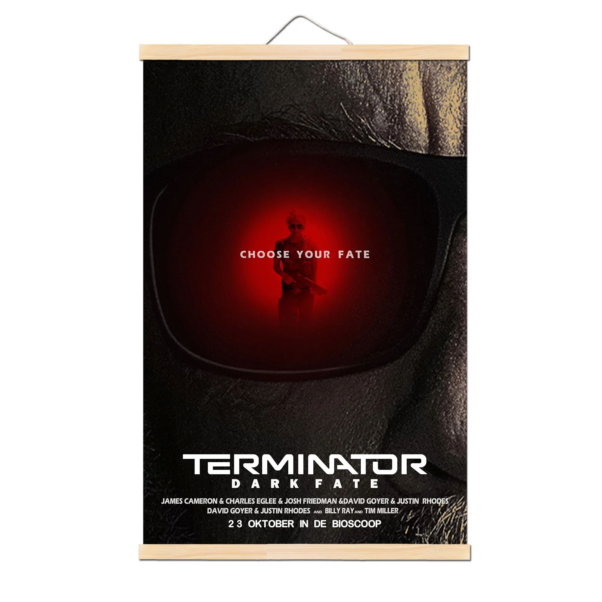 06 Терминатор 6 Темный Fate фильм плакат Арнольд Шварценеггер шелковые художественные принты плакаты домашние настенные декоративные картины - Цвет: 06
