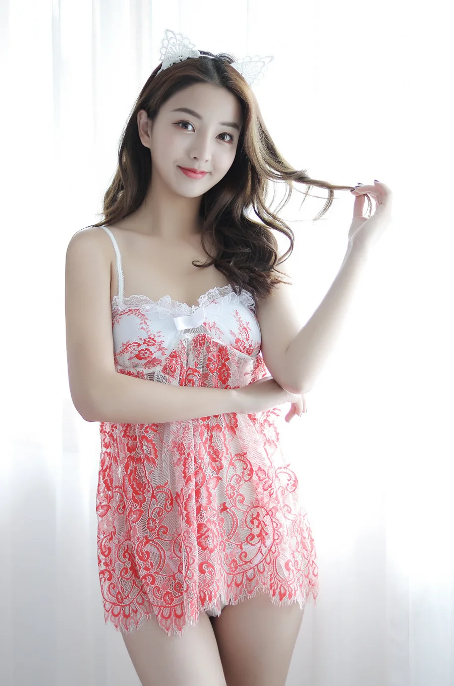 Сексуальное женское белье сексуальная кружевная ночная рубашка короткая юбка