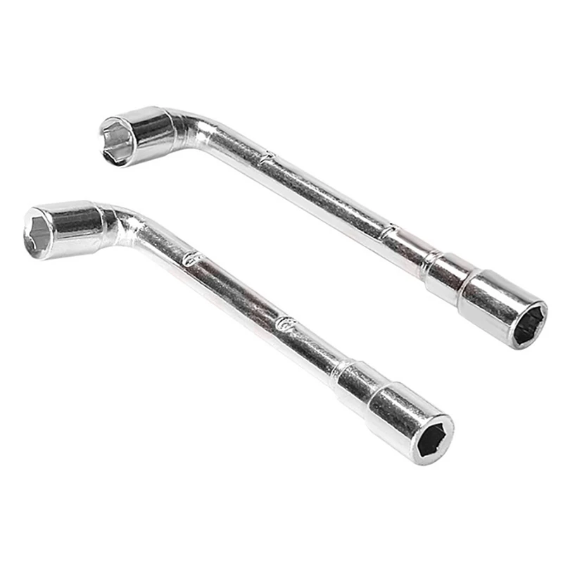 

6 mm 7 mm L-Shaped Wrench Chrome-Plated Double-End Perforated L-Shaped Socket Wrench E3D/MK8 Nozzle Socket Mini Wrench