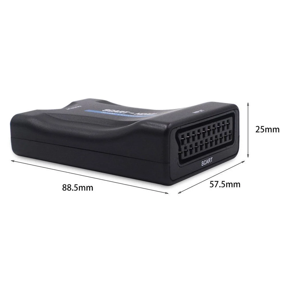 Из scart в HDMI MHL конвертер аудио видео адаптер для 1080P HDTV Skies Box STB аналоговый цифровой