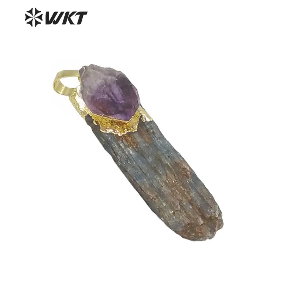 WT-P1392 WKT оптовая продажа ювелирные изделия из натурального камня Голубой Кианит с