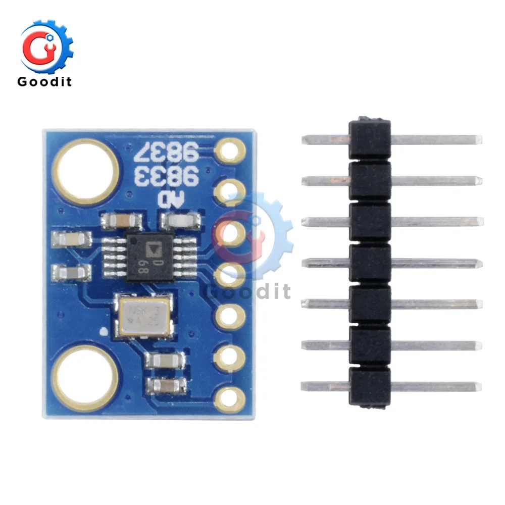 

AD9833 Programmable Microprocessors Serial Interface Module Sine Square Wave DDS Signal Generator Module