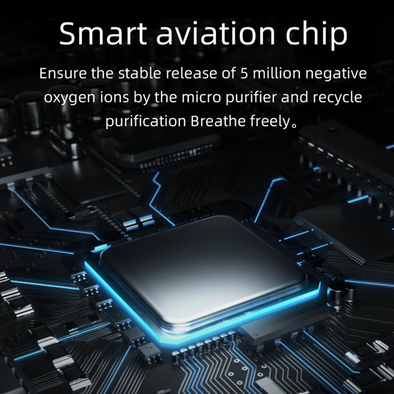 

2PCS Fashion Personal Wearable Air Purifier Necklace Mini Portable Air Freshener Ionizer Negative Ion Generator