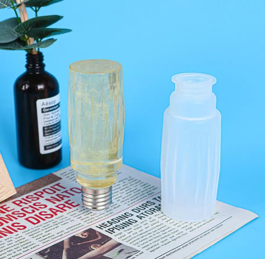 DIY Crystal Epoxy Resin Light Bulb Molds Silicone Mold Handmade Crafts Home Decoartion Casting Moulds | Украшения и аксессуары