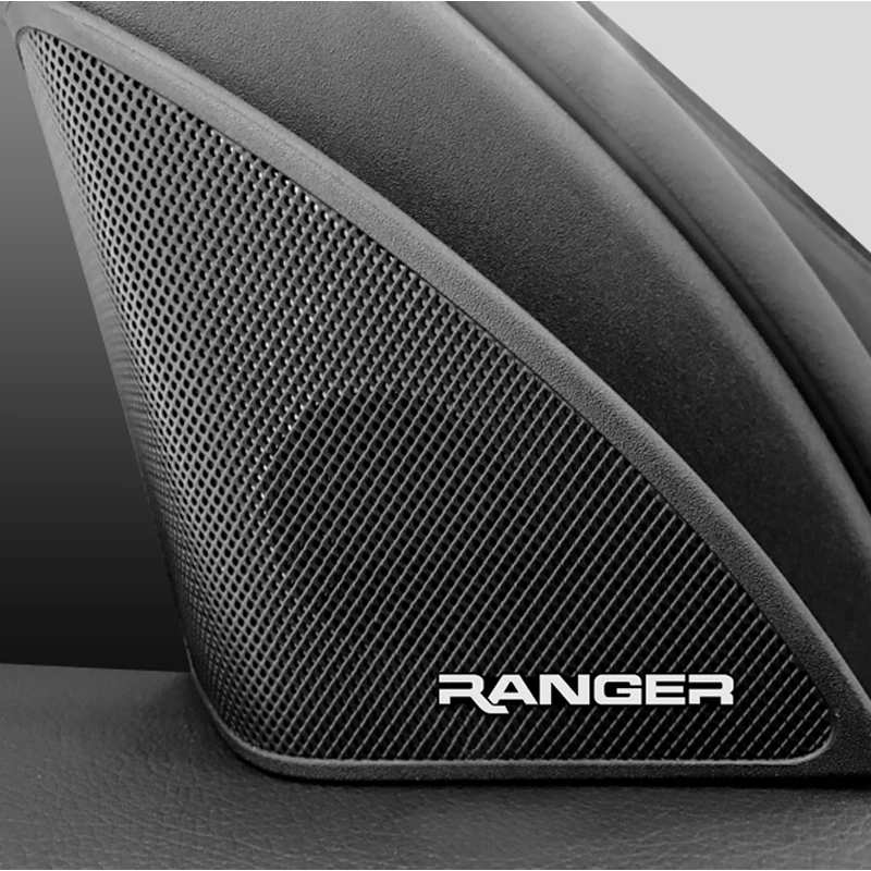 10 шт. 3D алюминиевый динамик стерео значок эмблема наклейка для Ford Ranger T6 2008 2017 2018