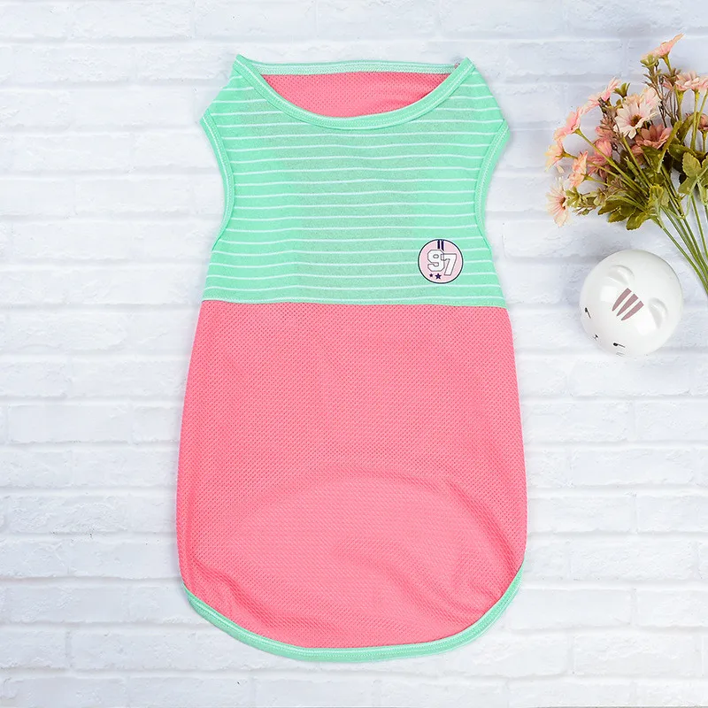 Хлопковая одежда для домашних животных камуфляжный сетчатый жилет собак