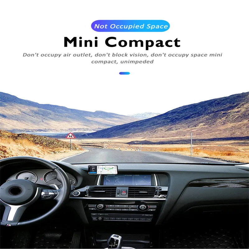 Универсальный автомобильный магнитный держатель для телефона в форме мини