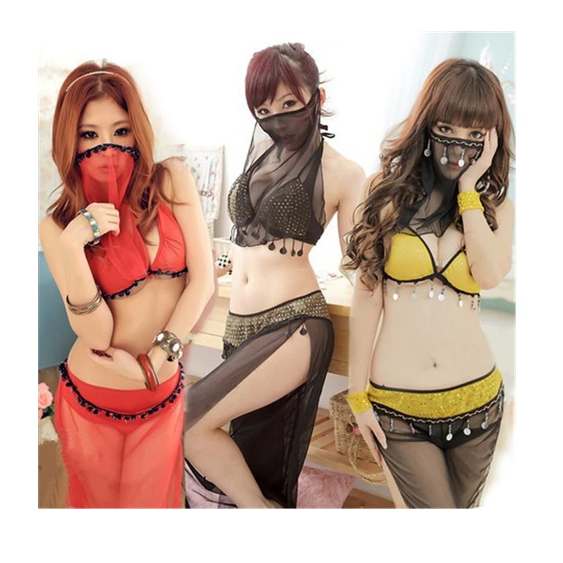 Женское белье арабский костюм сексуальные три цвета женские вечерние индийские