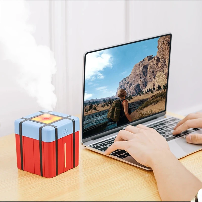 PUBG Airdrop коробка увлажнитель воздуха Арома-диффузор мини USB ультразвуковой туман