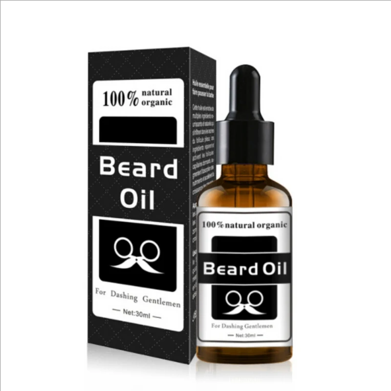 

Mens Beard Growth Oil Improve Frizz Essence Softener Beard