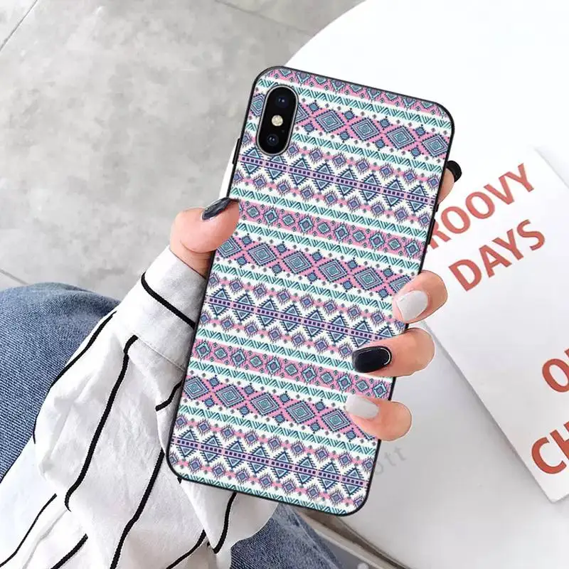 

Vintage Indian Floral Henna Mandala Phone Case for iPhone 11 12 mini pro XS MAX 8 7 6 6S Plus X 5S SE 2020 XR