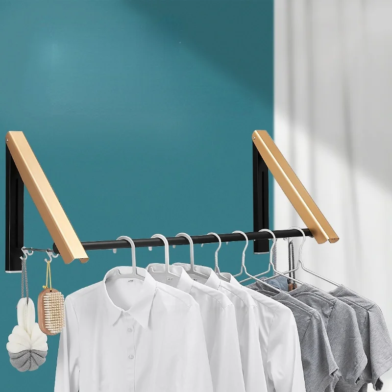 

Космическая алюминиевая невидимая вешалка для сушки одежды на балконе