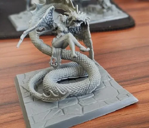 Персонаж из смолы модель для Лимбо: EternalWar 75MM|Настольные игры| |