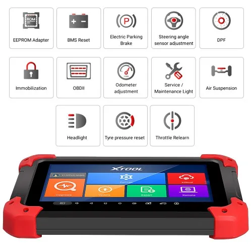 XTOOL X100 PAD Авто ключ программист X-100 PAD с EEPROM адаптер Поддержка с маслом инструмент для отдыха регулировка одометра Многоязычная