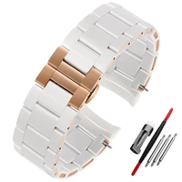 suitable for armani strap ar5906 ar5905ar5890 waterproof silicone strap replacement bracelet fashion silicon steel strap 23mm