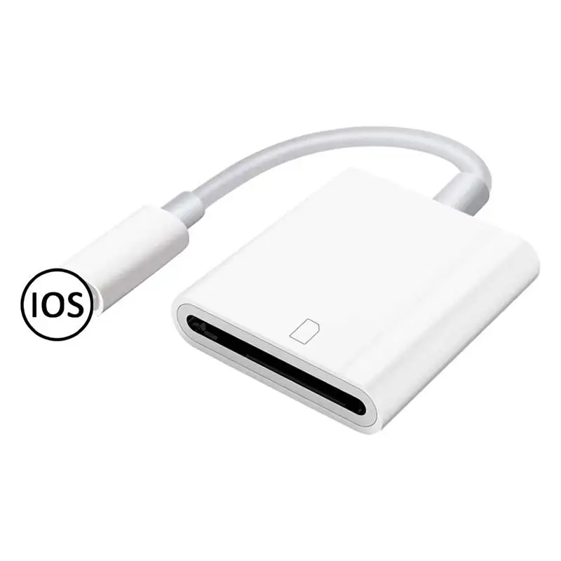 

SD Card Adapter OTG Camera Reader for iOS 9.2/iPhone 6 7 8 11 XS /iPad Pro Phone SD Card Reading Adapter