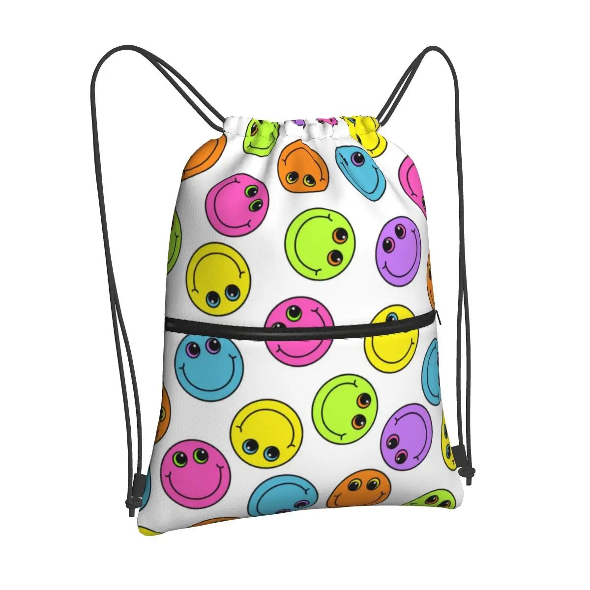 

Men's and women's drawstring backpacks, men's and women's floral backpacks, printed travel and fitness shopping bags