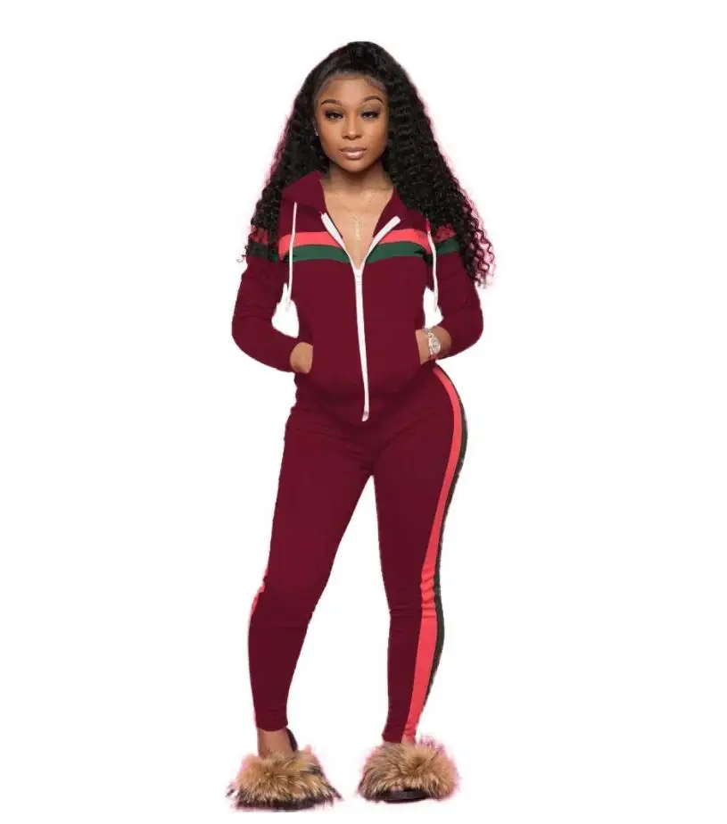 

Women hoodie Two Piece Sets Slim Tracksuit Spring Autumn Fashion Sweatshirts Sporting Suit Female Stacked Joggers Suits S-3XL