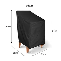 210d oxford waterproof garden furniture cover for table cube chair sofa dustproof rainproof outdoor protective case